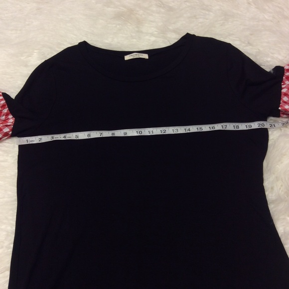 PROMESA RUFFLED SLEEVE TEE/TOP/BLOUSE - Picture 5 of 6